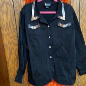 Jacket with bling by Christine Alexander